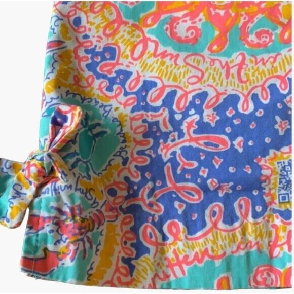 Lilly Pulitzer Classic Shift Dress A Story Written in the Sun Toddler Girls Size - Picture 7 of 8